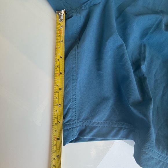 George Flat Front Blue Shorts for Casual Style - Picture 9 of 13